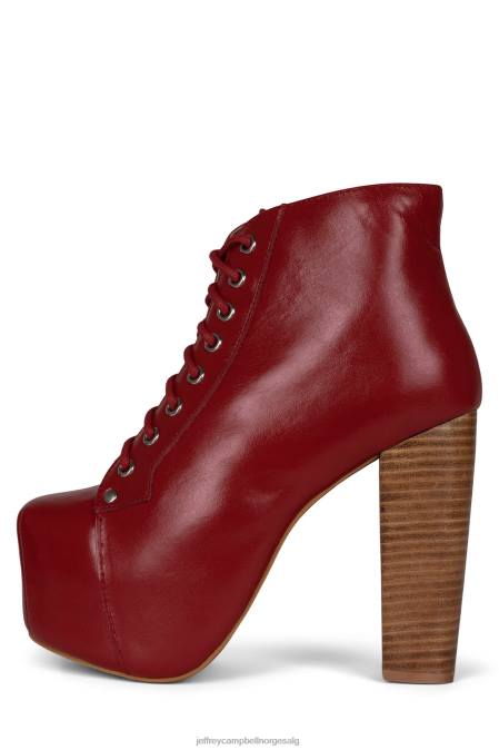 gyldige Cafe Hold sammen med nei Jeffrey Campbell lita ankel støvler kvinner rød naturlig stabel J80R495  [J80R495] : Elegant Jeffrey Campbell heels i Norge, Gå stilfullt med Jeffrey  Campbell - Sko som skiller seg ut!